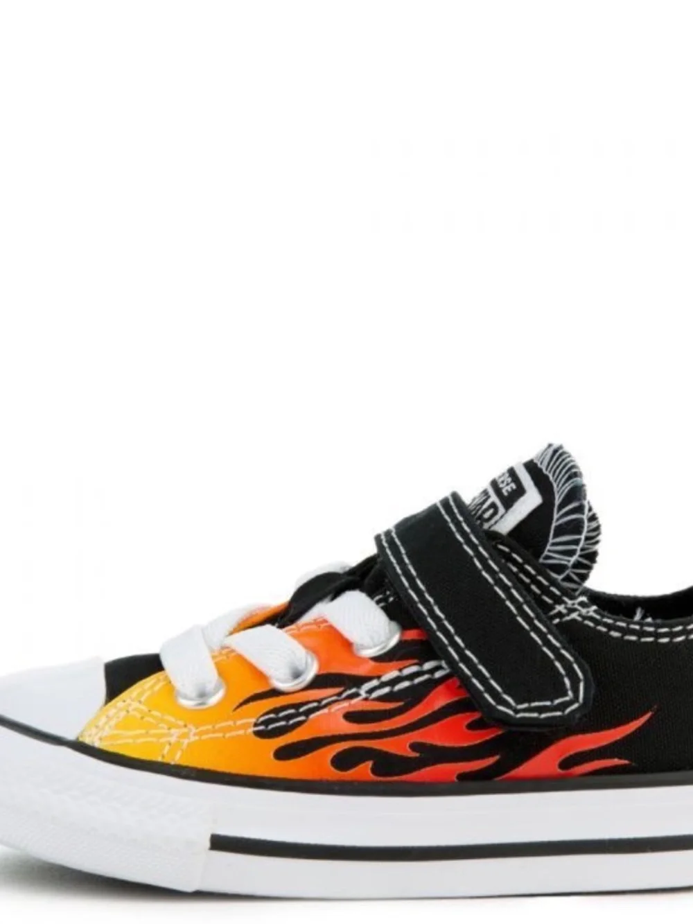 NEW Chuck Taylor Converse All Star Canvas Archive Flames Toddler Sneaker Shoes 4
